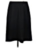 Pantology Solid Black Formal Skirt Size 8 - photo 2
