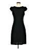 Volume One Solid Black Cocktail Dress Size M - photo 2