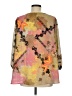 Valerie Stevens 100% Polyester Orange 3/4 Sleeve Blouse Size M - photo 2