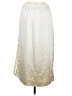 Gap 100% Polyester Metallic Ivory Formal Skirt Size M - photo 2