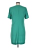 Charles Henry Solid Teal Casual Dress Size M - photo 2