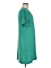 Charles Henry Solid Teal Casual Dress Size M - photo 4