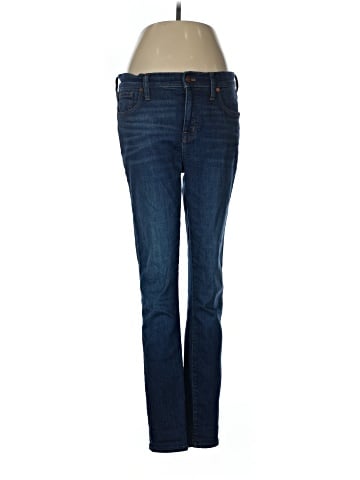 Madewell 8" Skinny Jeans in Greendale Wash (view 1)