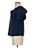 Olivia Grey Blue Short Sleeve Blouse Size XS - photo 5