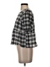 Amour Vert Plaid Green Short Sleeve Blouse Size S - photo 5