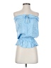 Venus 100% Viscose Blue Tube Top Size XS - photo 1