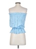 Venus 100% Viscose Blue Tube Top Size XS - photo 2