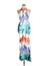Unbranded Tie-dye Blue Cocktail Dress Size XXL - photo 1