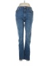 Zara Collection Hearts Blue Jeans Size 6 - photo 1