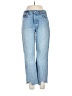 GRLFRND 100% Cotton Hearts Blue Jeans Size 30 waist - photo 1
