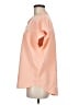 Lands' End Solid Orange Short Sleeve Blouse Size M - photo 5