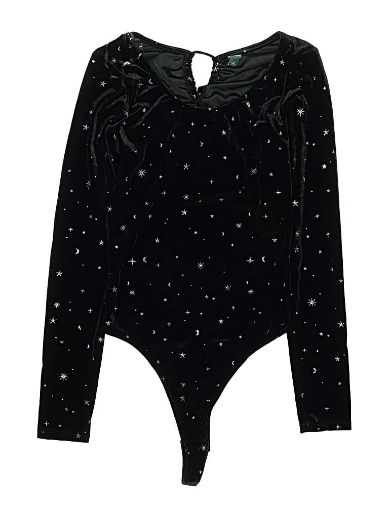 Pre-owned Wild Fable Bodysuit In Black