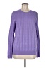 Saks Fifth Avenue Purple Silk Pullover Sweater Size M - photo 1