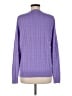 Saks Fifth Avenue Purple Silk Pullover Sweater Size M - photo 2