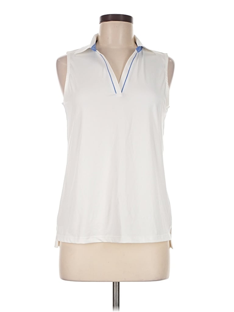Pre-owned Tuckernuck Sleeveless T-shirt In Ivory