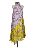 Anthropologie Floral Yellow Casual Dress Size M - photo 2