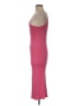 AMO Solid Pink Cocktail Dress Size M - photo 5