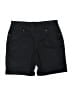 Croft & Barrow Solid Black Shorts Size 6 (petite) - photo 1