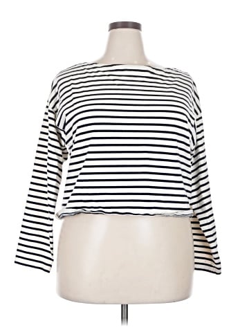 Lauren by Ralph Lauren 3/4 Sleeve T-Shirt (view 1)
