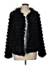 Unbranded 100% Polyester Black Faux Fur Jacket Size L - photo 1