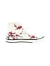 Unbranded Floral White Sneakers Size 7 - photo 1