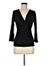 Ann Taylor Black 3/4 Sleeve Top Size M - photo 1
