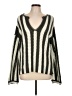 Maurices 100% Cotton Stripes Gray Pullover Sweater Size L - photo 1