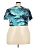 Torrid Teal Short Sleeve Top Size 4X Plus (4) - photo 1