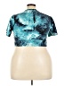 Torrid Teal Short Sleeve Top Size 4X Plus (4) - photo 2