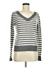 Maurices Stripes Gray Pullover Sweater Size M - photo 1