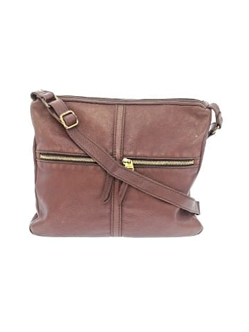 Fossil Leather Crossbody Bag (view 1)