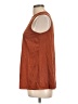 AB Studio Brown Sleeveless Top Size L - photo 5