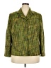 Le Suit Tweed Green Blazer Size 18W - photo 1