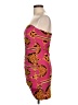 Timing Print Pink Cocktail Dress Size L - photo 5