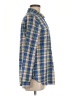 Madewell Plaid Blue Long Sleeve Button-Down Shirt Size M - photo 4