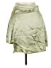 Cider Solid Green Casual Skirt Size L - photo 2