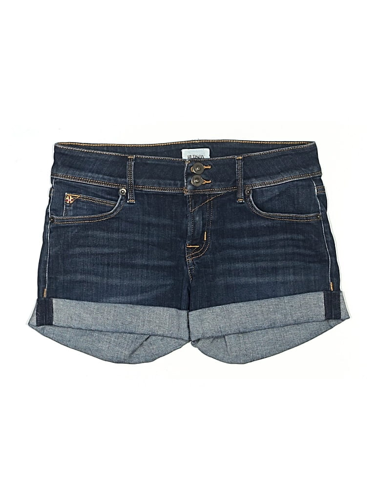 Pre-owned Hudson Denim Shorts In Blue