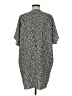 Chico's 100% Polyester Graphic Black Casual Dress Size Med (1) - photo 2