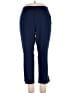 Lands' End 100% Polyester Solid Blue Dress Pants Size 18 - photo 1