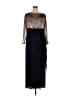 Xscape 100% Polyester Black Blue Cocktail Dress Size 16W - photo 1