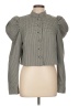 Ciao Lucia 100% Polyester Houndstooth Gray Jacket Size L - photo 1