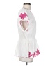 OndadeMar 100% Cotton White Short Sleeve Blouse Size S - photo 4