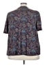 BLOOMCHIC Paisley Blue Short Sleeve Blouse Size 22 - 24 - photo 2