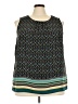 Cj Banks Teal Tank Top Size 3X - photo 1