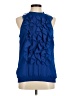 Mossimo 100% Polyester Blue Sleeveless Blouse Size M - photo 1