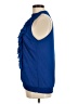 Mossimo 100% Polyester Blue Sleeveless Blouse Size M - photo 5