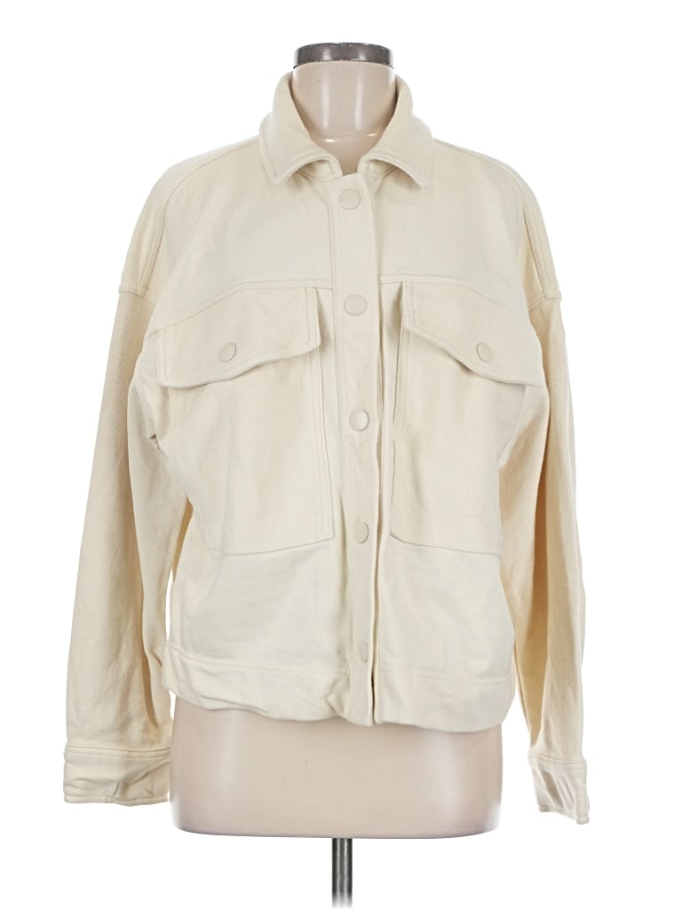 Pre-owned Aerie Jacket In Ivory