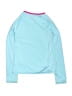 Lands' End 100% Polyester Blue Rash Guard Size 8 - photo 2