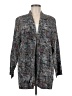 Assorted Brands Paisley Gray Cardigan Size M - photo 1