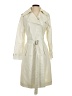 Rachel Zoe 100% Polyurethane Ivory Trenchcoat Size XS - photo 1
